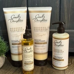 Carol's Daughter Goddess Strength Fortifying Shampoo - Cream and Black